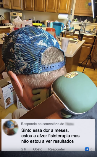 Motorista com tensão cervical